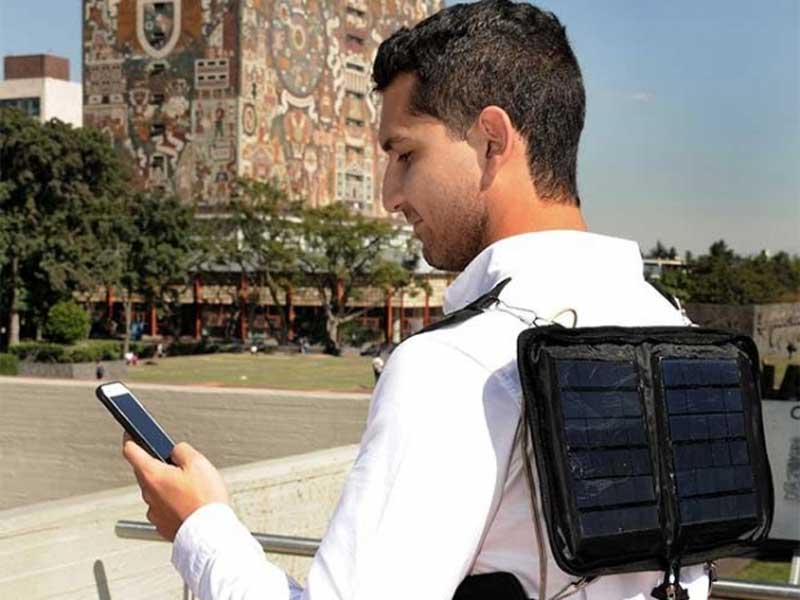 Cargador solar portátil para celulares; alumnos de la UNAM lo crean -  ExpokNews