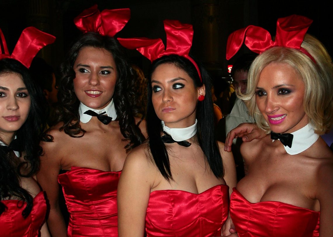 Costume party threesome