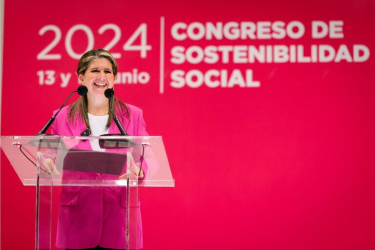 Inaugura Martha Herrera Congreso de Sostenibilidad Social ANDAMOS 2024 