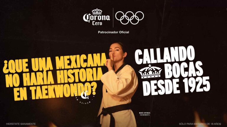 Corona Cero enciende el espíritu conquistador mexicano en los Juegos Olímpicos de parís 2024