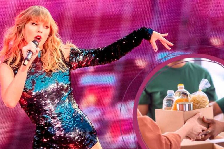 Filantropía de Taylor Swift expone inseguridad alimentaria