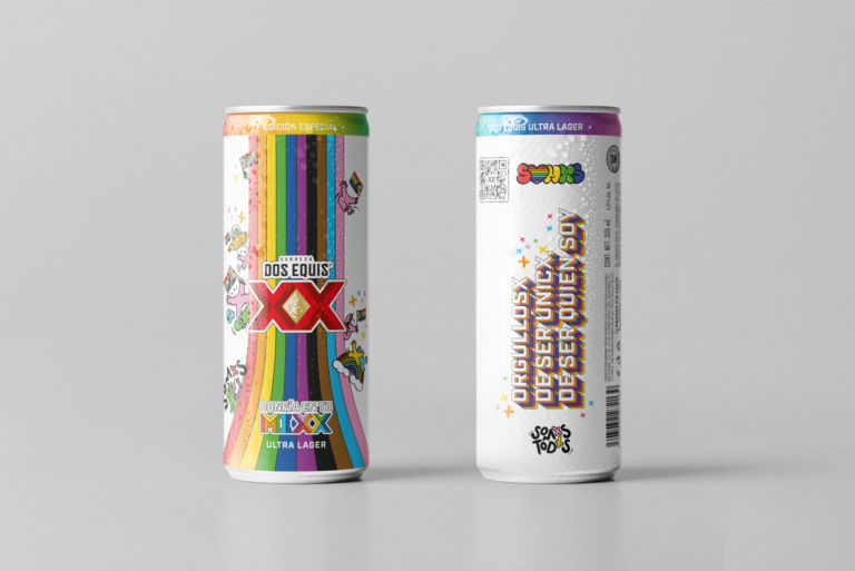 ¡Porque el orgullo LGBTTTIQ+ es todo el año! Encuentra las sorpresas en las latas conmemorativas de Dos Equis