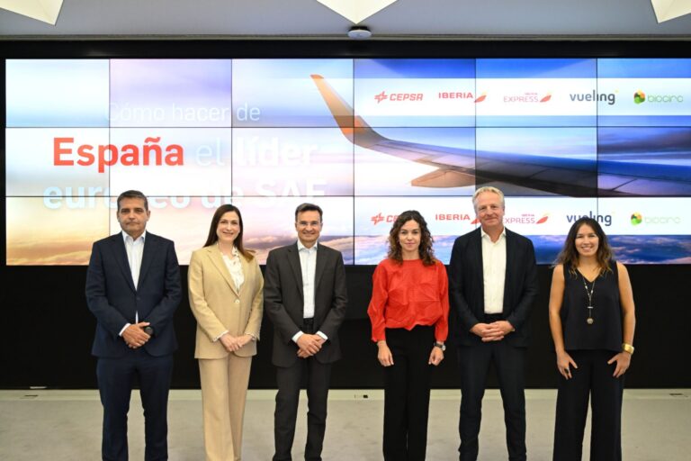 Cepsa, Iberia, Iberia Express, Vueling y BIOCIRC promueven el SAF como proyecto de país para liderar el transporte aéreo sostenible