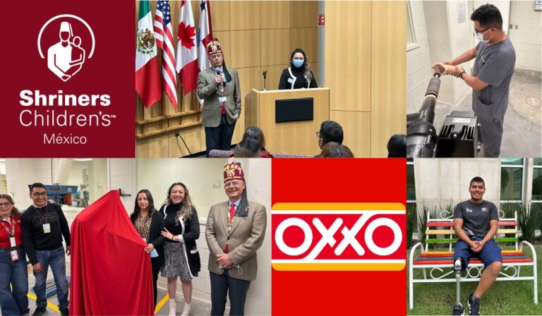 Dona OXXO equipo especializado a Shriners Children’s México para prótesis y ortesis infantiles