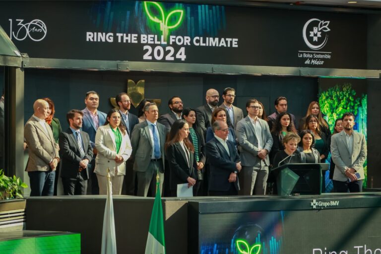 Grupo BMV impulsa un futuro sostenible para el mercado y el planeta con el “Ring the Bell for Climate