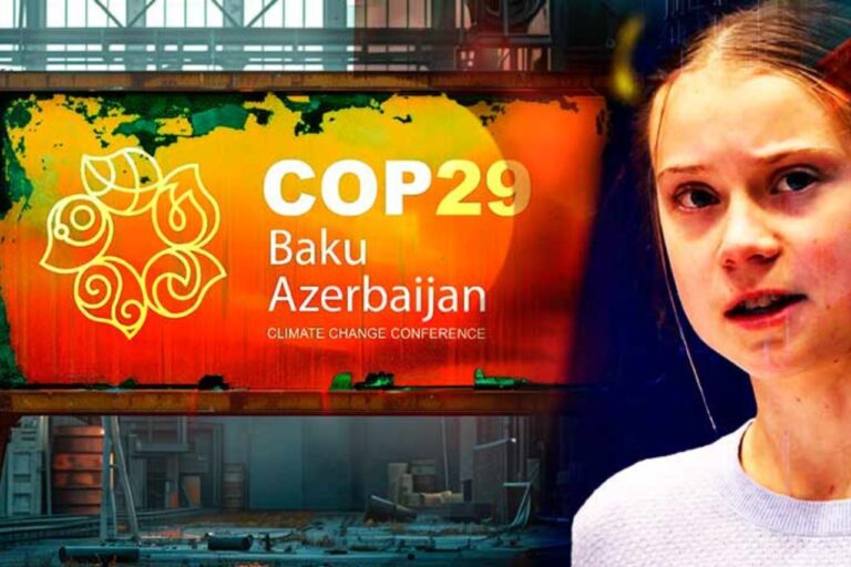 ¿Cómo un país que viola los derechos humanos puede ser anfitrión de la COP29? Greta Thunberg