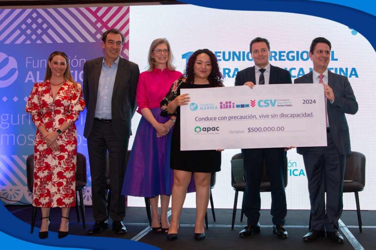 ¡Fundación Aleatica premia con 500 mil pesos a estas organizaciones que trabajan por la movilidad segura!