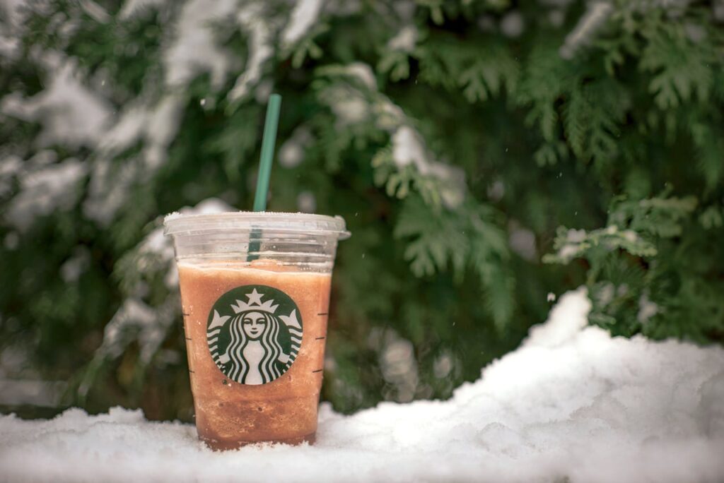 vasos reciclables de Starbucks